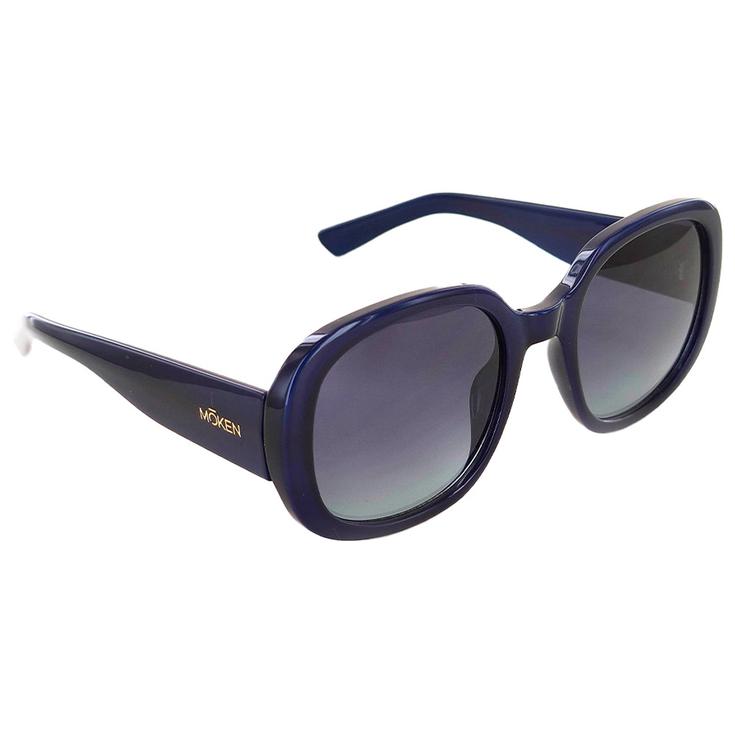 Moken Vision Lunettes de soleil April Navy Gradient Blue Polarized Présentation