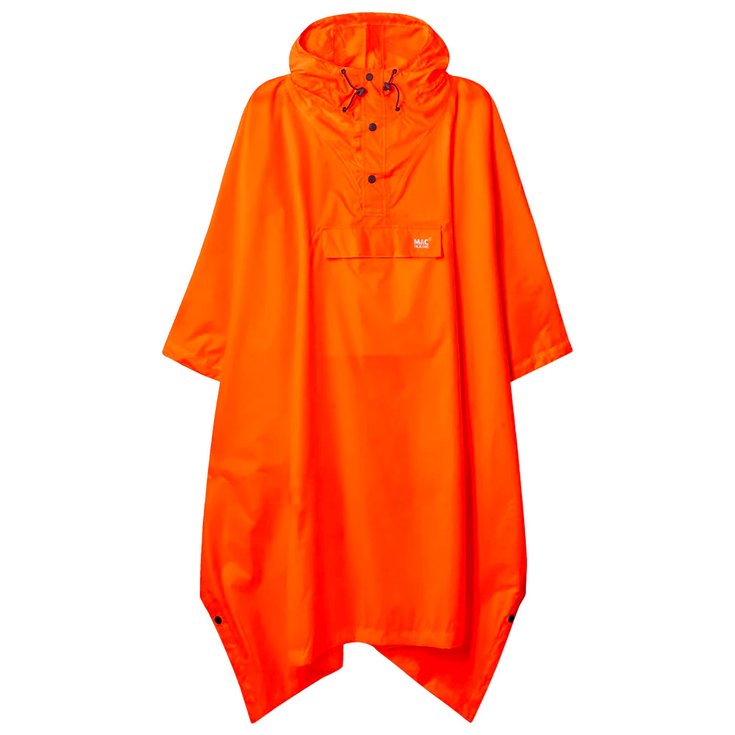 MAC IN A SAC Poncho de pluie Mias Poncho Neon Orange Présentation