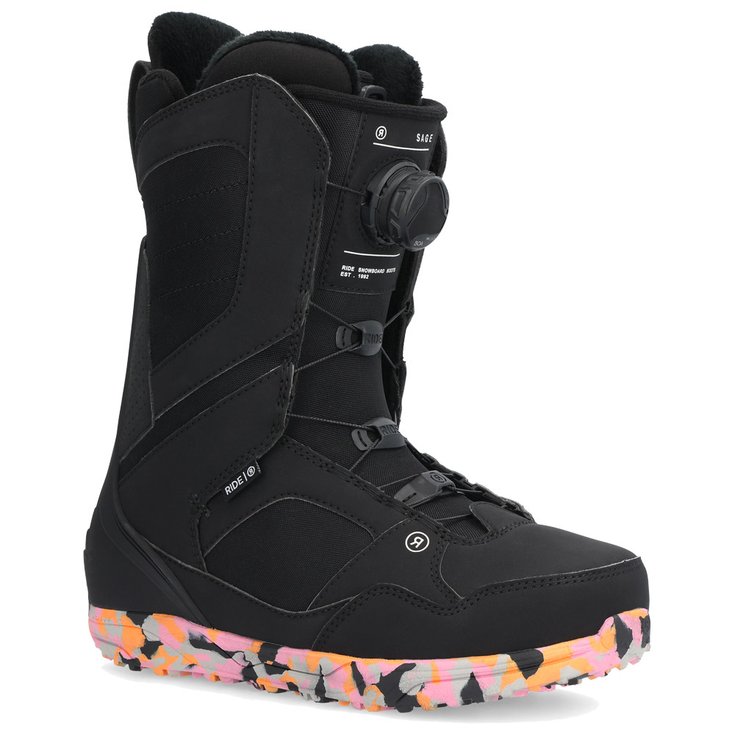 Ride Boots Sage Black Black Présentation