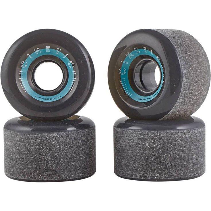 Cinetic Roues longboard skate Set de 4 Roues de Longboard Cygnus 65mm/80A Profil