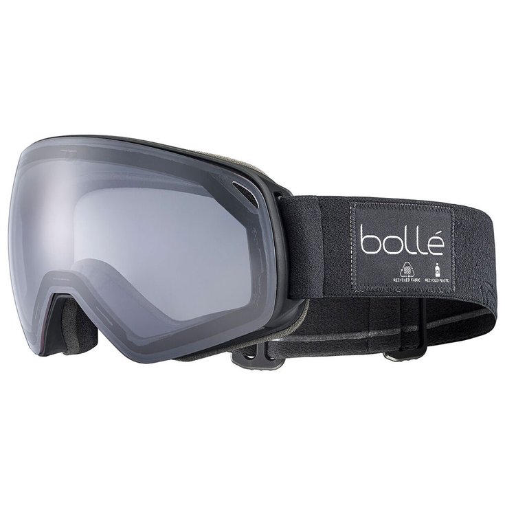 Bollé Masque de Ski Torus M Black Matte High Contrast Photochromic Grey Présentation