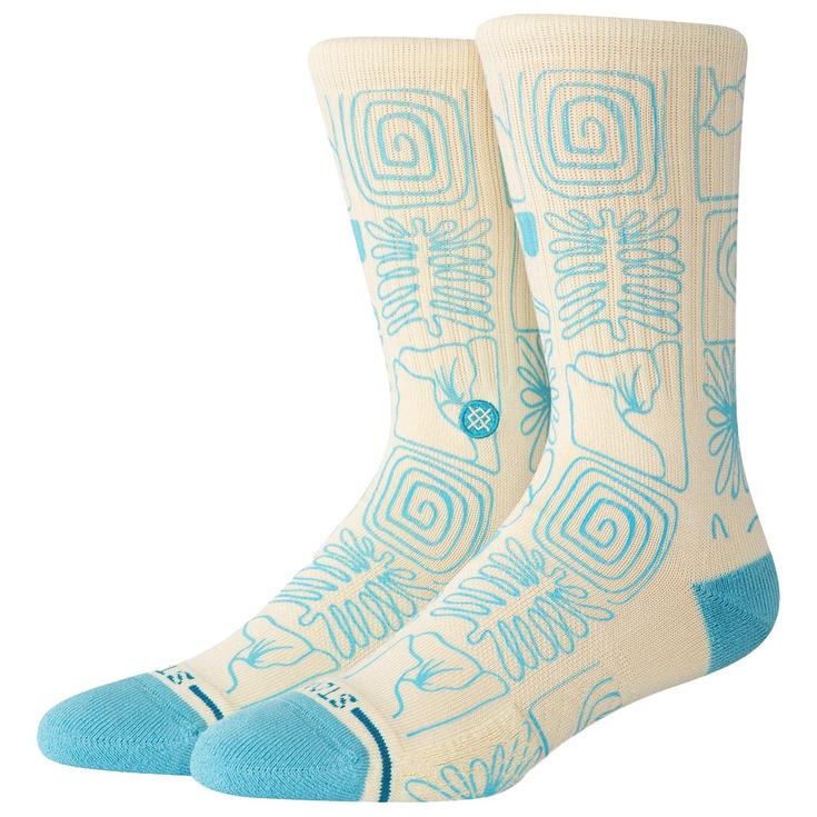 Stance Chaussettes Crew Sock II Tested Everywhere Canvas Présentation