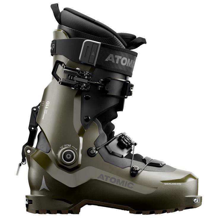Atomic Chaussures de Ski Randonnée Backland Xtd 110 Olive Black Dos