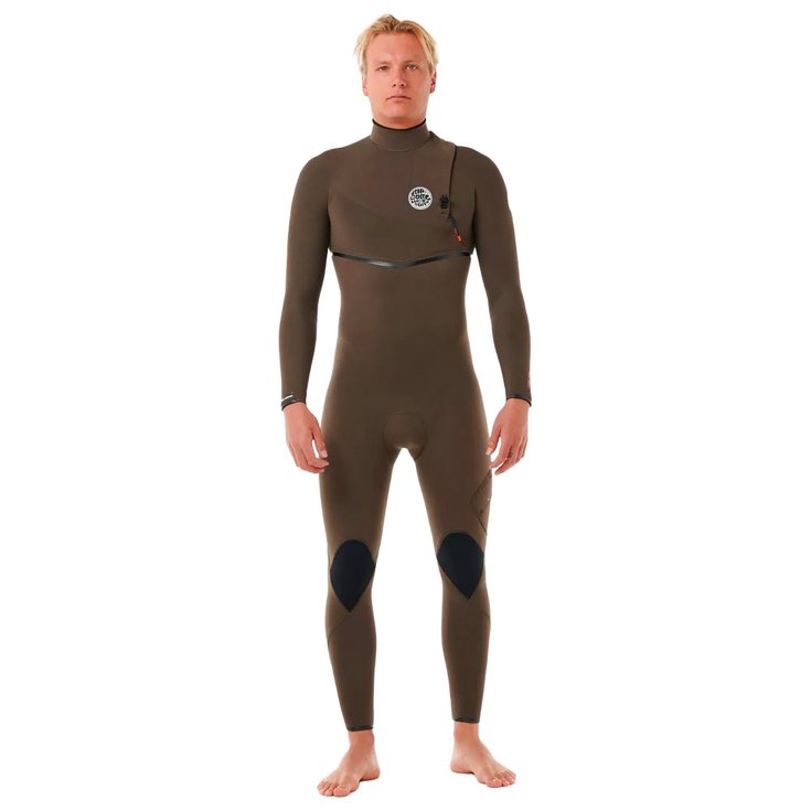 Rip Curl Combinaison Intégrale Flashbomb Zip Free 4/3mm Gb Stm Deep Rock Présentation