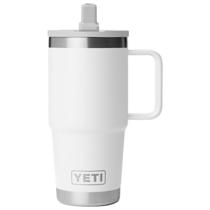 Yeti Mug Rambler 20 Oz (591 ml) Travel Straw Mug White 