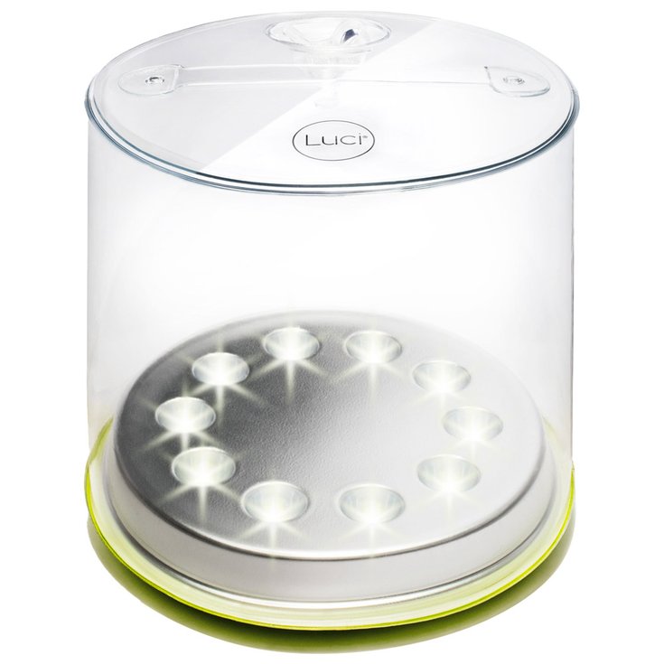 Mpowerd Lanterne Luci Pro Outdoor 2.0 Translucide Green Présentation