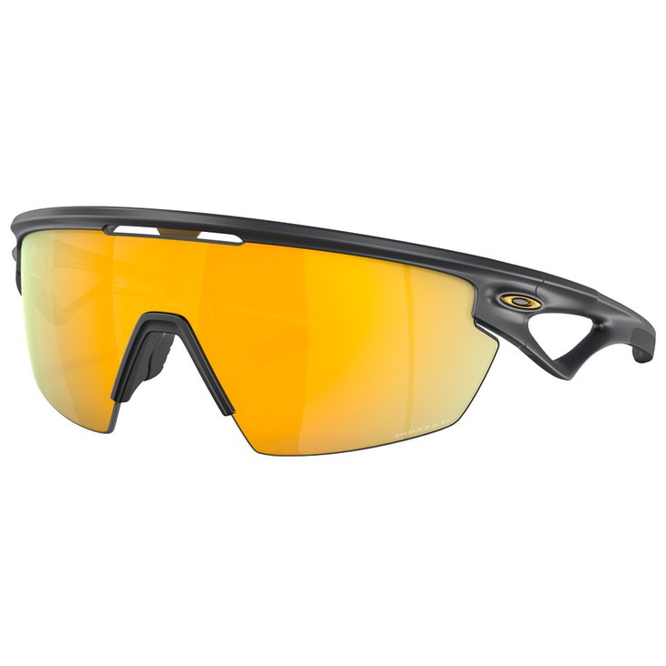 Oakley Lunettes de soleil Sphaera Matte Carbon Prizm 24k Polarized Présentation