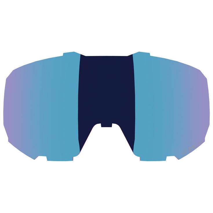 Salomon Visière Osmo Lens Sigma Photo Sky Blue Présentation