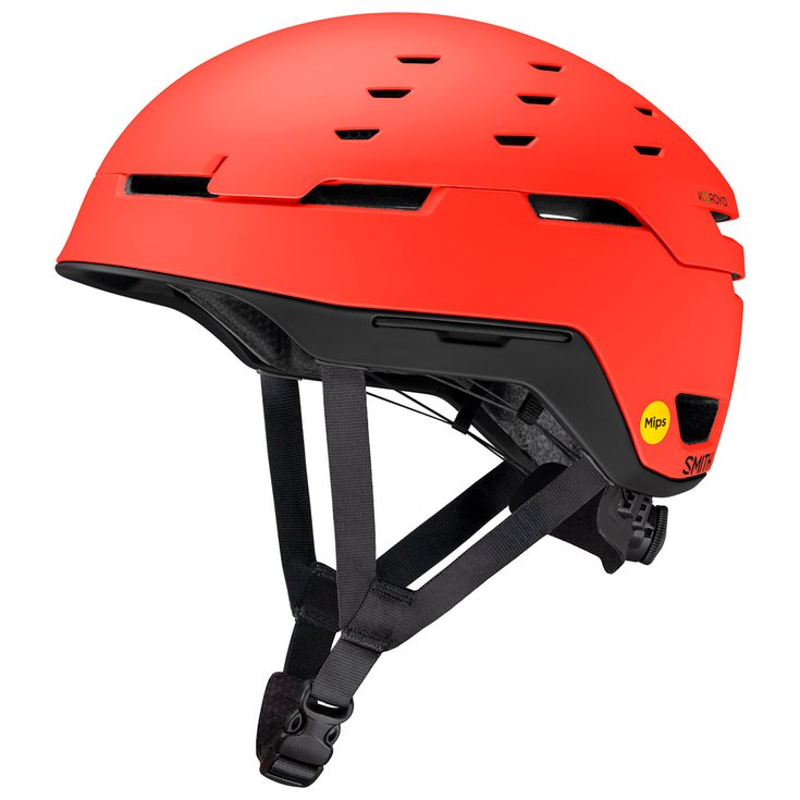 Smith Casque Summit Mips Matte Poppy Black Présentation