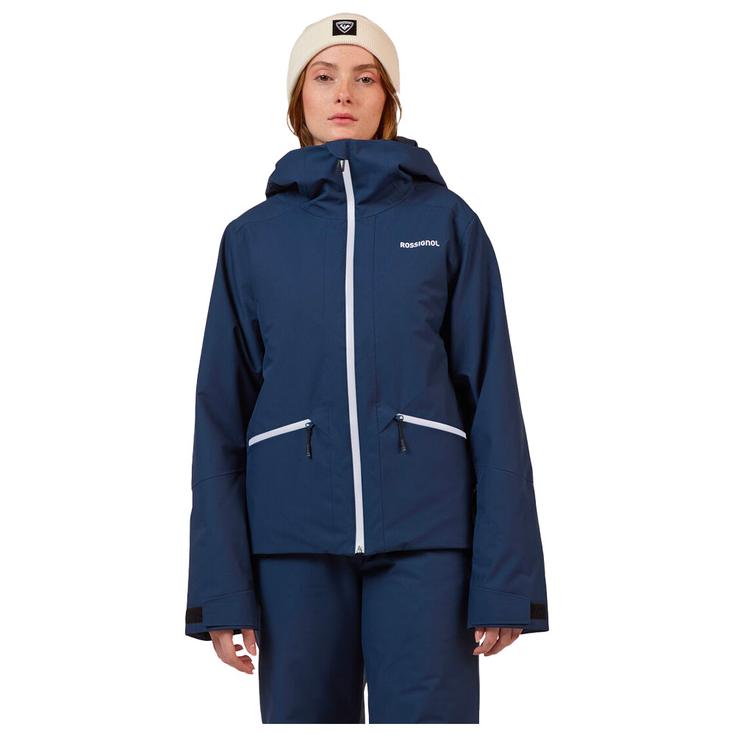 Rossignol Blouson Ski W Rochrun Insulated Jacket Dark Navy Présentation