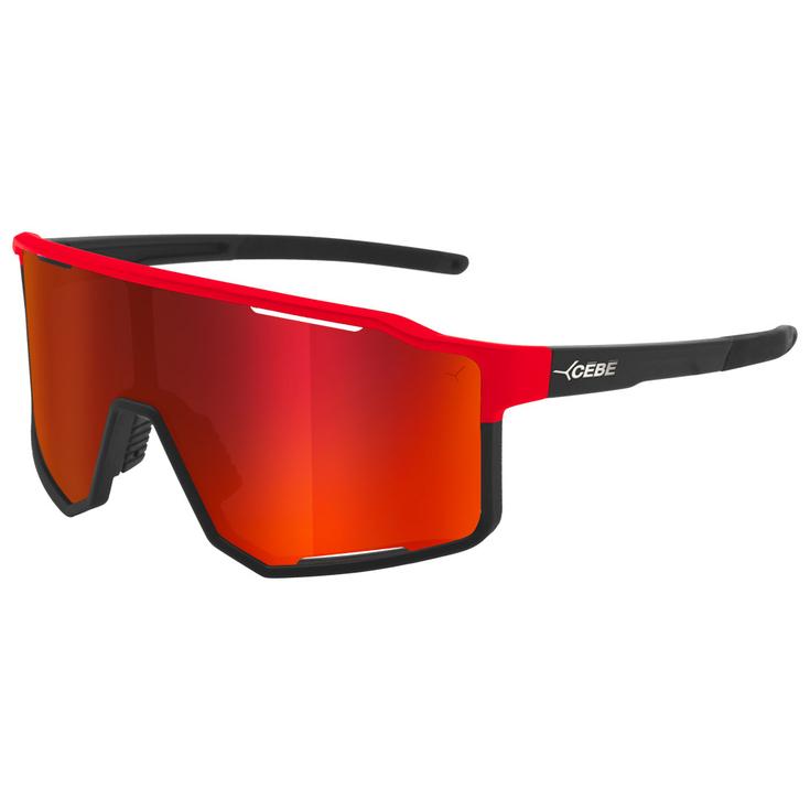 Cebe Lunettes de soleil Outflow 2 Matt Black Red Polarized Grey Red Revo Présentation