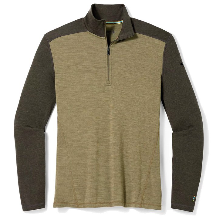 Smartwool Sous-vêtement technique M's Classic Thermal Merino 250 1/4 Zip North Woods Heather Présentation