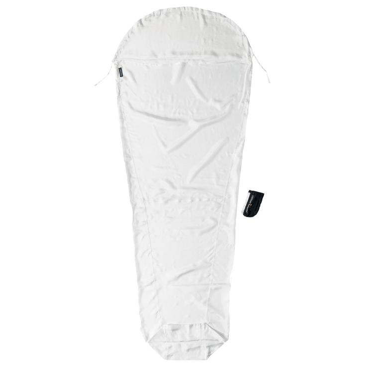 Cocoon Drap de sac Natural Silk Sarcophage White Présentation