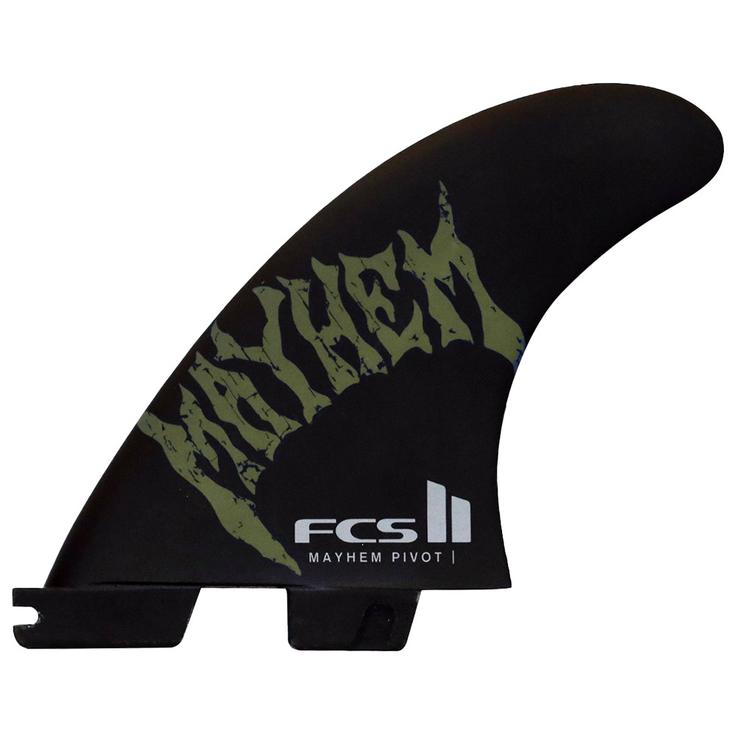 Fcs Ailerons Surf II Mayhem Pivot Pc Tri Fins Moss Présentation