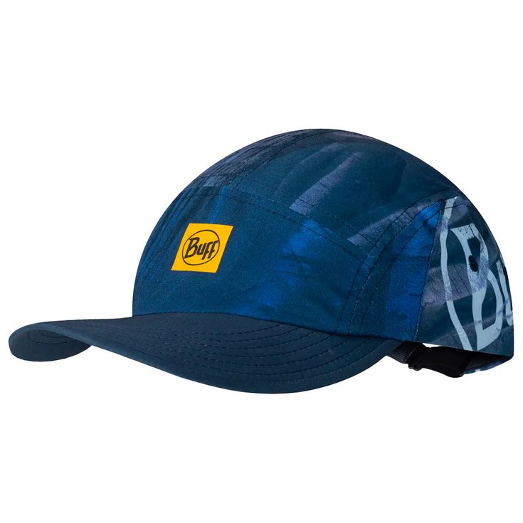 Buff Casquettes 5 Panel Go Cap Arius Blue Présentation