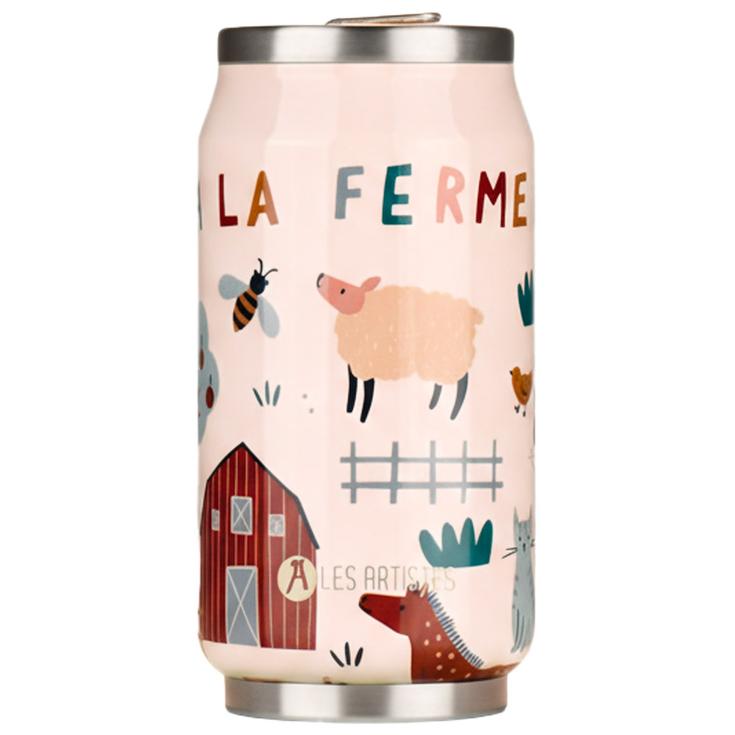 Les Artistes Paris Mug Canette 280 ml Farm Présentation