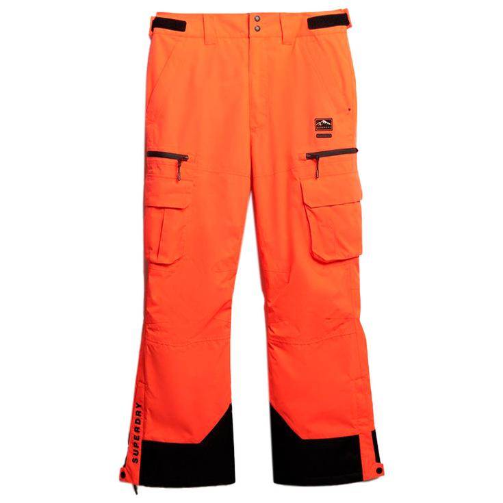 Superdry Pantalon Ski Ultimate Freestyle Ski Pant M's Corail Volcanique Présentation