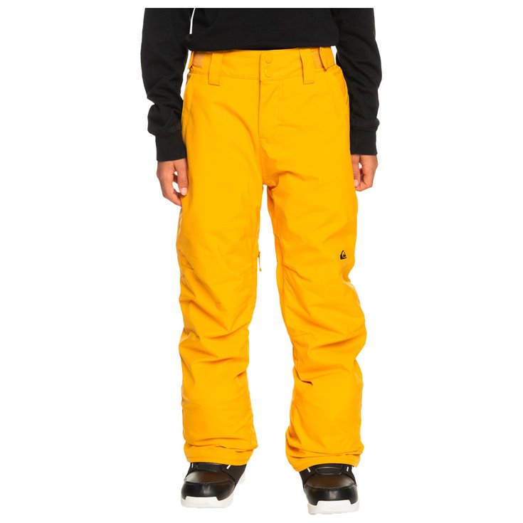 Quiksilver Pantalon Ski Estate Pant Youth Mineral Yellow Présentation