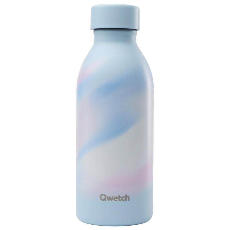Qwetch Gourde Icon 500ml Aura Pastel Bleu Présentation
