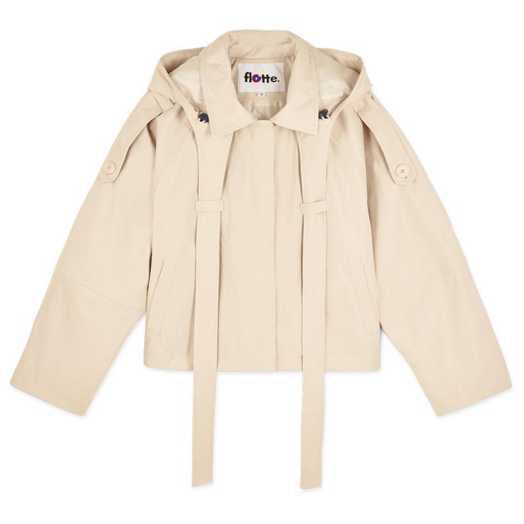 Flotte Blouson Street Tuileries Craie Présentation