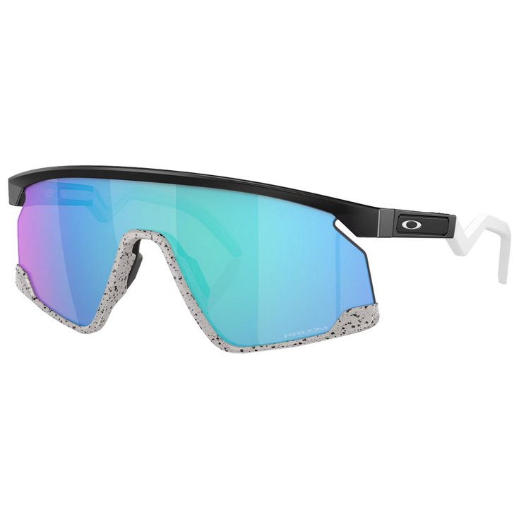 Oakley Lunettes de soleil Bxtr Matte Black Prizm Sapphire Présentation