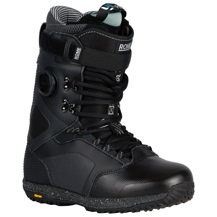 Rome Boots Libertine Hybrid Boa Black Présentation