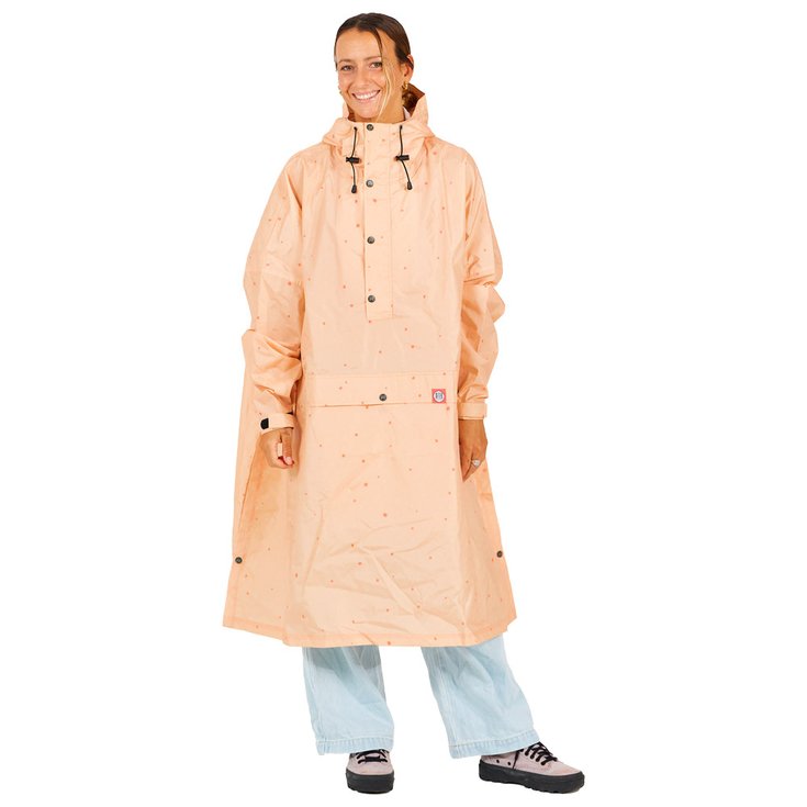 After Essentials Poncho de pluie Rain Poncho Pink Polka Dots Présentation