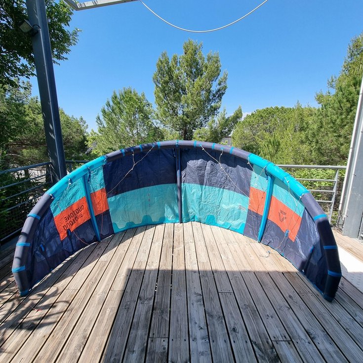 Duotone Aile de Kite Occasion - Evo 2019 (nue) 6M2 Côté