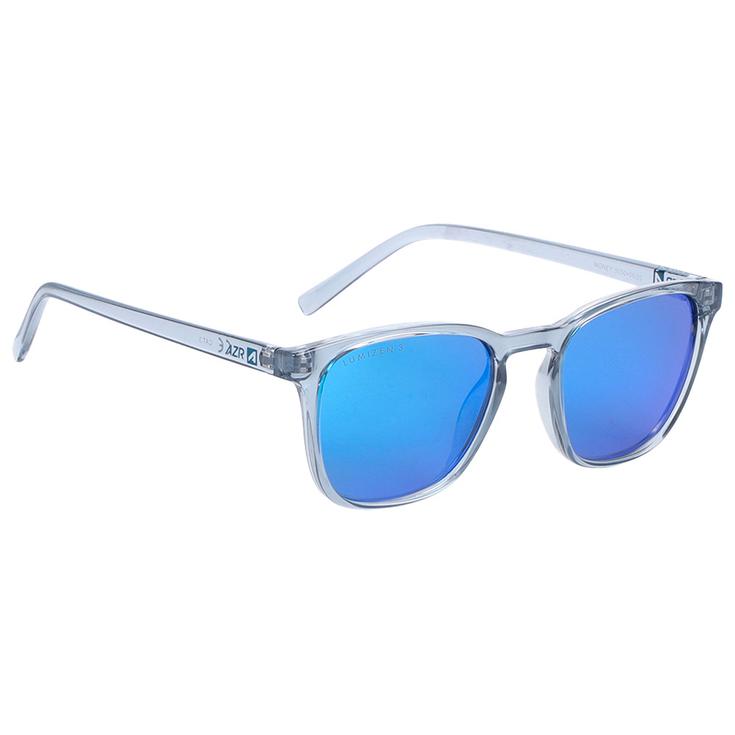 AZR Lunettes de soleil Money Crystale Light Bleue Vernie Multicouche Bleu Présentation