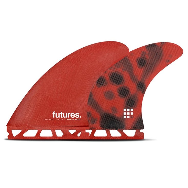Futures Fins Ailerons Surf Coffin Bros - 3 Dérives Profil