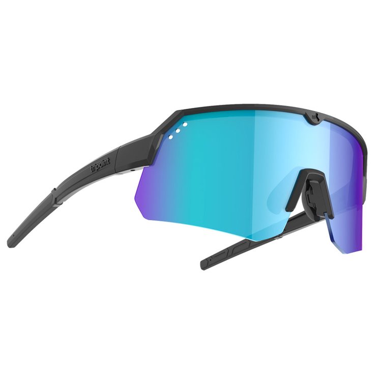 Tripoint Lunettes de soleil Treriksroset Matt Black Smoke Blue Multi Présentation