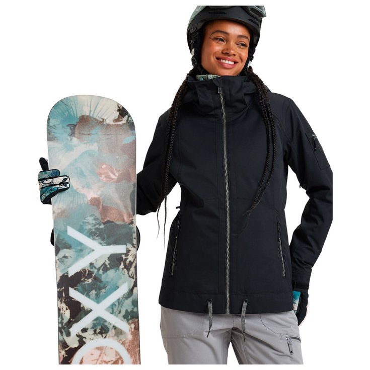 Blouson Ski Roxy Meade True Black Hiver 2025 Glisse proshop
