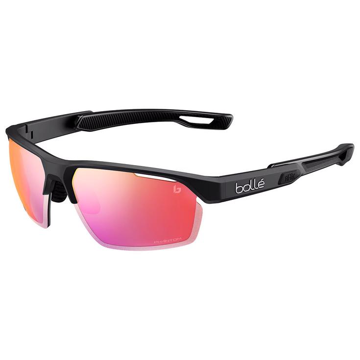 Bollé Lunettes de soleil Victus Black Matte Sky Blue Polarized Présentation