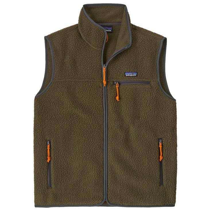 Patagonia Polaire Retro Pile Vest Basin Green Présentation