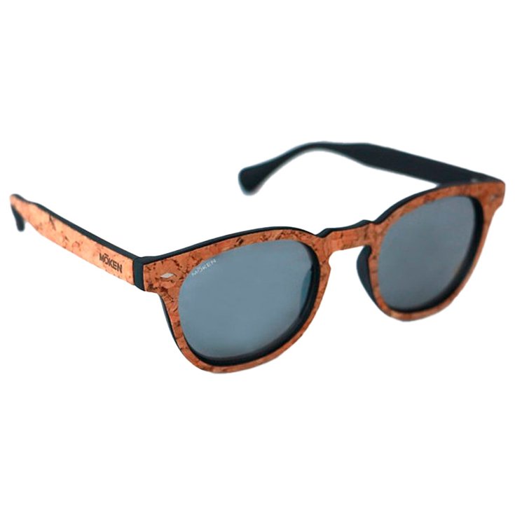 Moken Vision Lunettes de soleil Woody Cork Silver Polarized Présentation