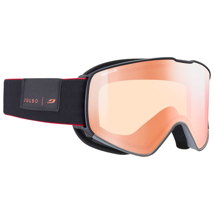 Julbo Masque de Ski Cyrius Noir Gris Spectron 1 Glare Control Présentation