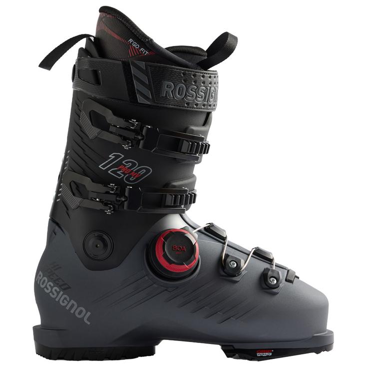 Rossignol Chaussures de Ski Hi-Speed 120 Pro Mv Boa Gw Grey Black Devant