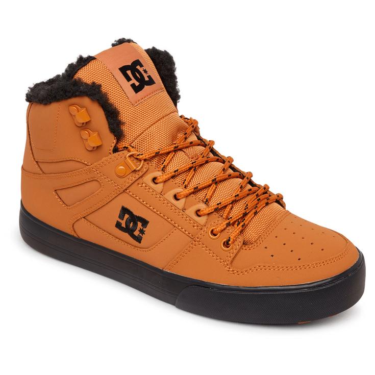 DC Chaussures après-ski Pure High Top WC WNT Wheat Black Présentation