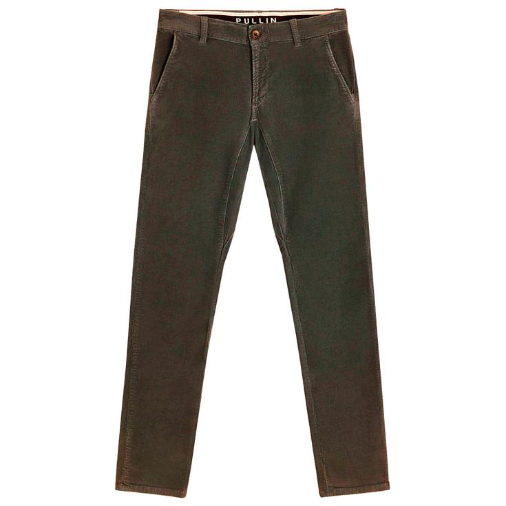 Pullin Pantalon Dening Chino Corduroy Kaki Présentation