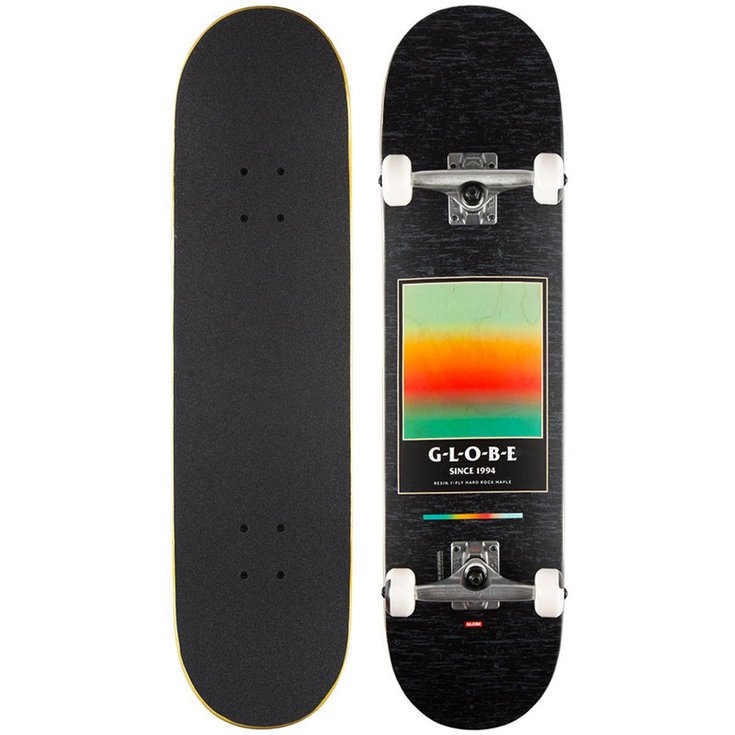 Globe Skate Skateboard Globe G1 Supercolor - Black/Pond - 8.125" - Sans Profil