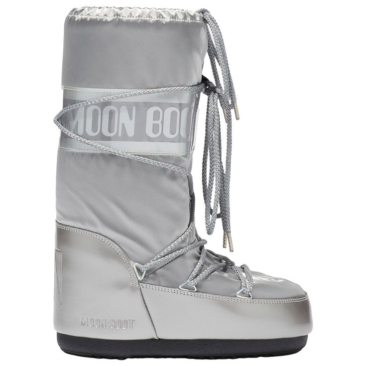 Moon Boot Chaussures après-ski Icon Glance Silver Présentation