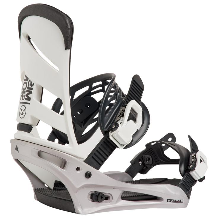 Burton Fix Snowboard Mission White Silver Présentation