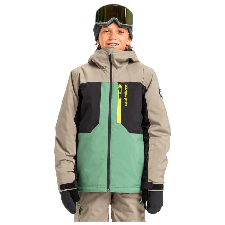 Quiksilver Blouson Ski Dawson Youth Jacket Fallen Rock Présentation