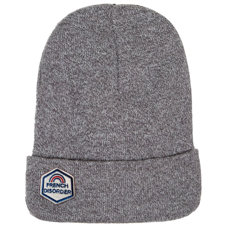 French Disorder Bonnet Beanie Tribeca Heather Grey Présentation