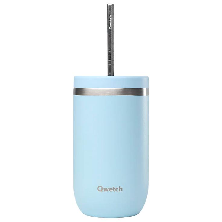 Qwetch Mug Cold Cup 470 ml Pastel Bleu Présentation