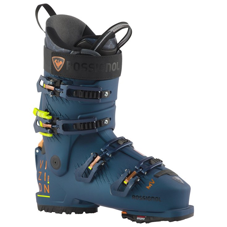 Rossignol Chaussures de Ski Vizion 4B Pro 120 Mv Gw Metal Blue Profil