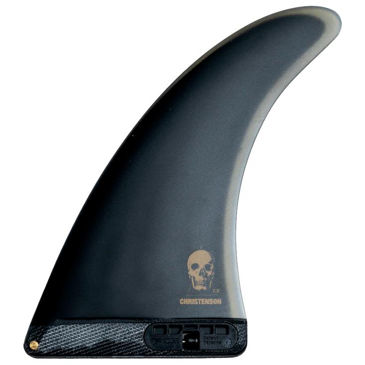 Fcs Ailerons Surf II Christenson Performance Glass Mid Tracker Black Présentation