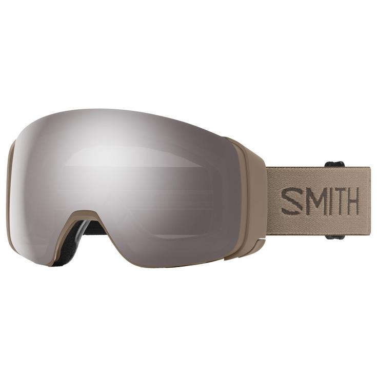 Smith Masque de Ski 4D Mag Bandit Chromapop Sun Platinum Mirror + Chromapop Storm Blue Sensor Mirror Présentation