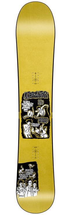 Nitro Planche Snowboard Alternator Dos