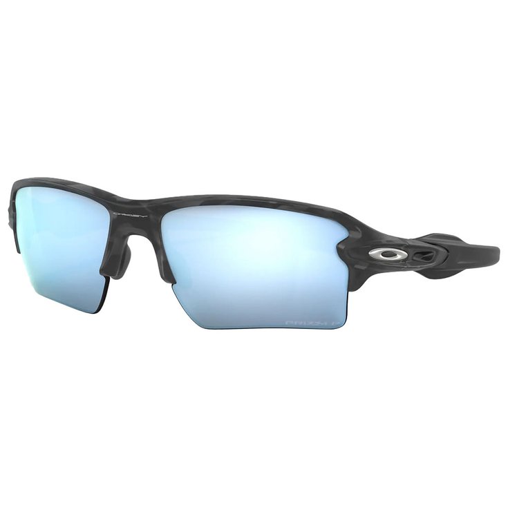 Oakley Lunettes de soleil Flak 2.0 XL Matte Black Camo Prizm Deep Water Polarized Présentation